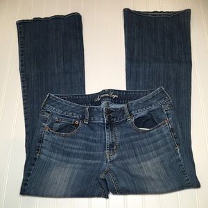 AE Artist Stretch Flare Jean size 12 Reg